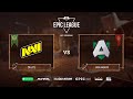 Alliance vs NaVi, EPIC League Season 2, bo3, game 2 [Jam & Maelstorm]