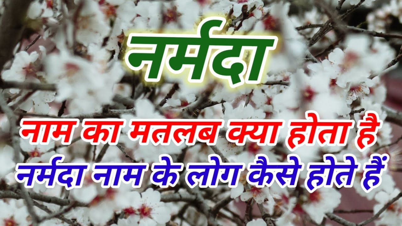Narmada naam ka arth kya hota hai Narmada name meaning Narmada naam