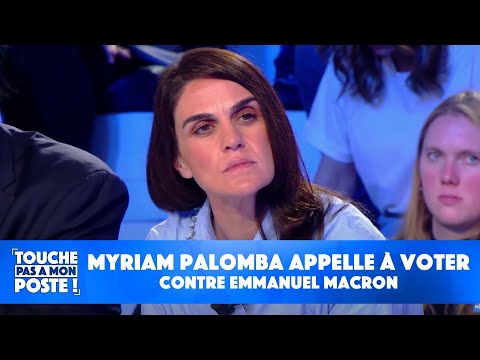 Myriam Palomba appelle à voter contre Emmanuel Macron