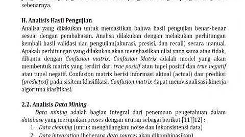 Part 3 METODE DECISION TREE ALGORITMA C45 DALAM MENGKLASIFIKASI DATA PENJUALAN BISNIS GERAI MAKANAN