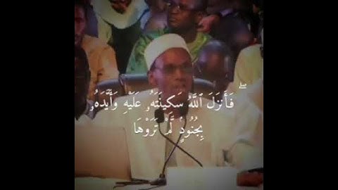 (الا تنصروه فقد نصره الله)-القارئ محمد الهادى تورى || تلاوة جميلة جدا