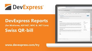 DevExpress Reports for WinForms, ASP.NET, MVC, &.NET Core - Swiss QR-Bill