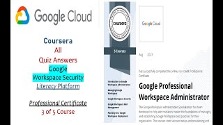 Google Workspace Security Coursera All Quiz Answers coursera googlecloud