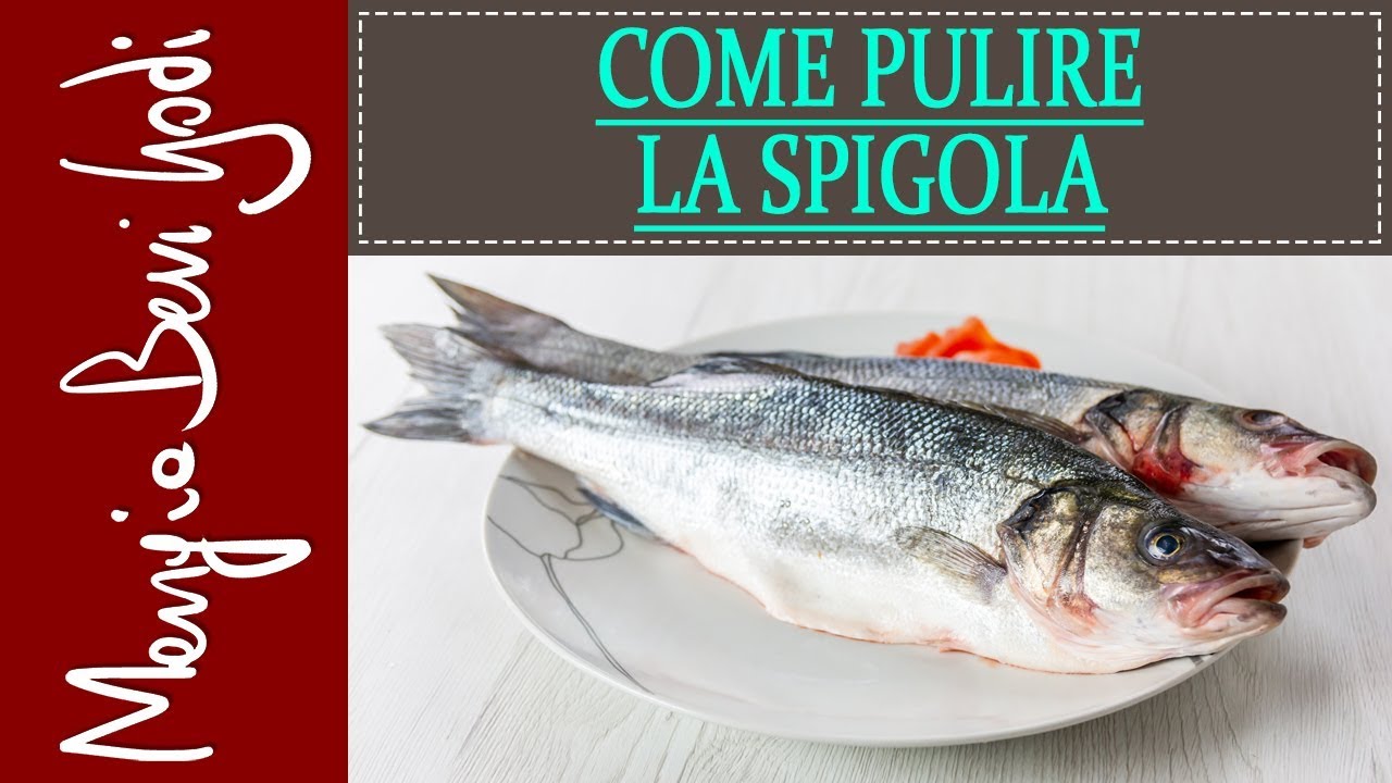 Tutorial: Pulire e sfilettare il pesce piccolo - Cuoca Per Passione