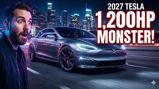 2027 Tesla Model S Plaid+ FIRST LOOK – 1,200HP Future Beast Is Finally Here!