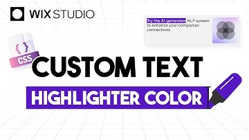 Custom Text Highlighter Color in Wix Studio | Wix Ideas