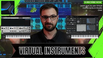 How to Use Virtual Instruments in Studio One