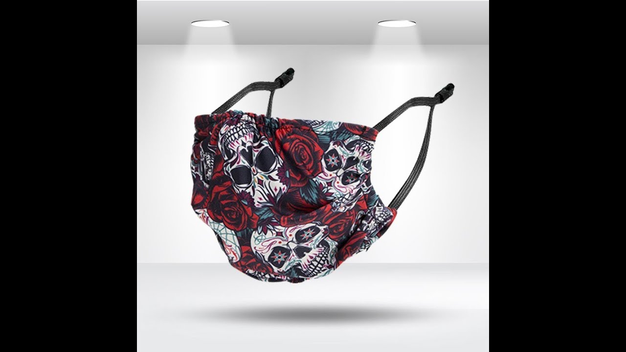 Customized Face Masks with Adjustable Ear Loops YouTube