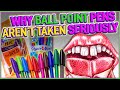 Why Ball Point Pens Aren't Taken Seriously   |   #mdampbellart