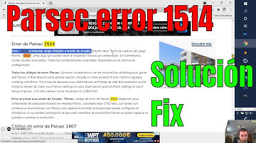 Parsec error 1514 when trying to host Dolphin through arcade Solución Fix Tutorial