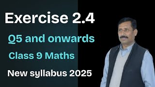 Logarithms Exercise 2.4 (Q5–End) | Solve Log Equations | Class 9 Math in Urdu