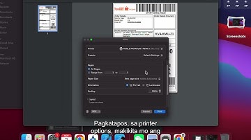 06. Paano I-configure at Mag-print gamit ang TP612 Thermal Label Printer sa Mac