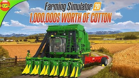 Cotton Worth More Than a Million$ We Have Now | Farming Simulator 20 Cotton Challenge!