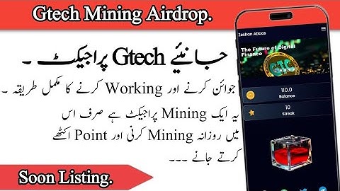 Gtech Network | Gtech Network Update | Gteck Network Withdrawal | Gtech Mining | Gtech Listing |