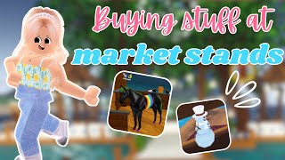 Checking Out *MARKET STANDS* + Buying Stuff! - Ep. 11 | Wild Horse Islands