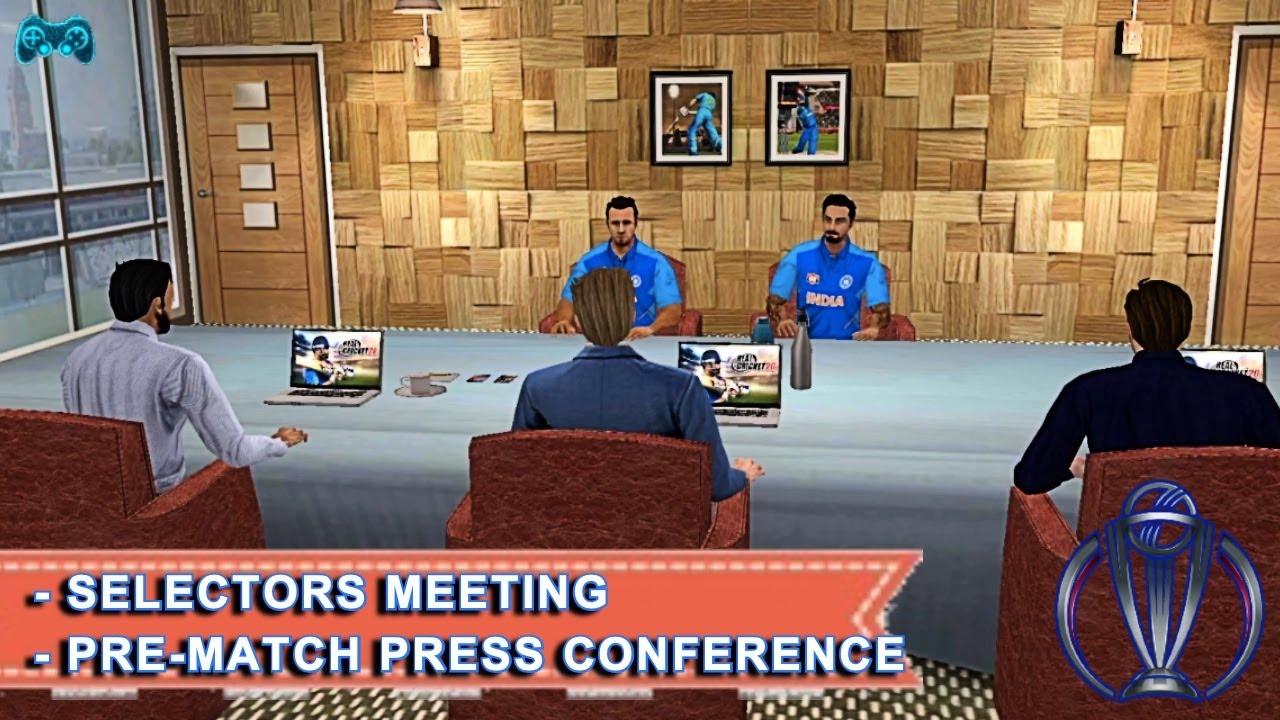 WORLD CUP: Selectors Meeting and Press Conference | T-10 CWC 2019 | Real Cricket 20
