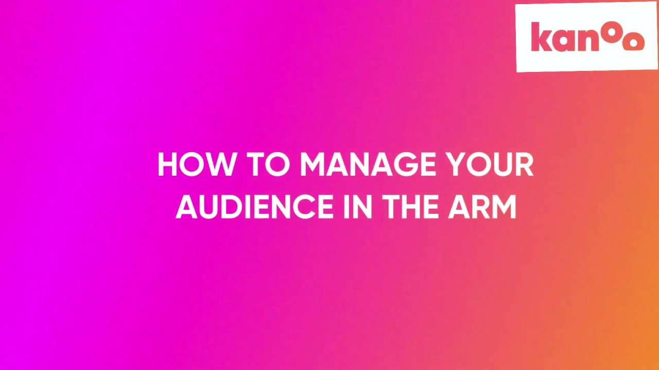 How to Manage Your Audience in the ARM YouTube