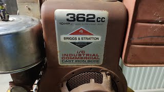 1985 Briggs and Stratton 10hp I/C Engine