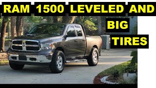 What needs to be done to a Ram 1500 to fit 35x12.5 17 tires.