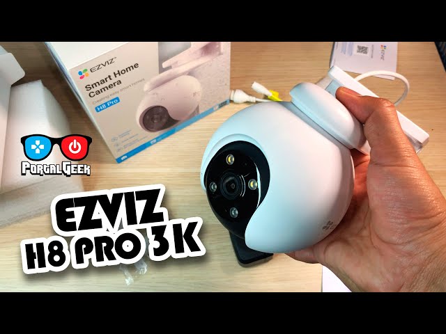 Cámara Exterior Giratoria EZVIZ H8 Pro 3K PTZ – Supersmart