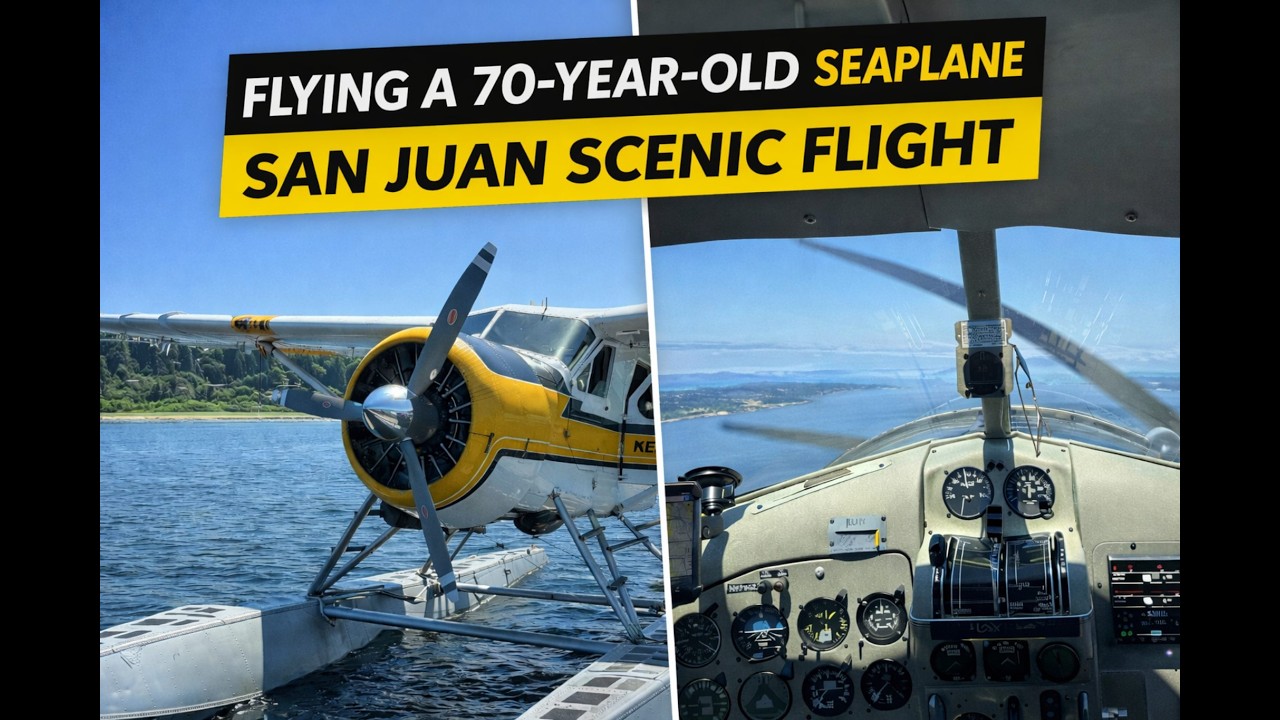 Flying in a 70 Year Old Seaplane Over America's Hidden Islands