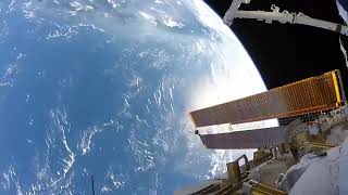 Action cam footge from October2017  spacewalk