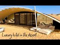 Dubai LUXURY HOTEL IN THE DESERT - Full 4K-Tour and Review of NARA CAMP in DUBAI, UAE !