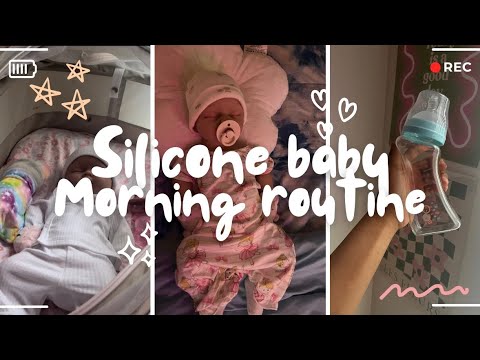 Silicone baby Morning Routine! |Reborns World|