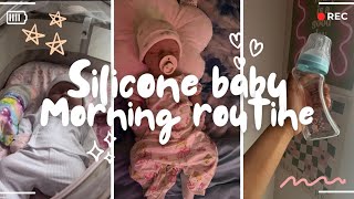 Silicone baby Morning Routine! |Reborns World|
