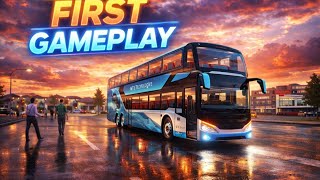 BUS SIMULATOR CITY DRIVER 3D 🚍 FIRST GAMEPLAY | REALISTIC BUS DRIVING 🔥 screenshot 2
