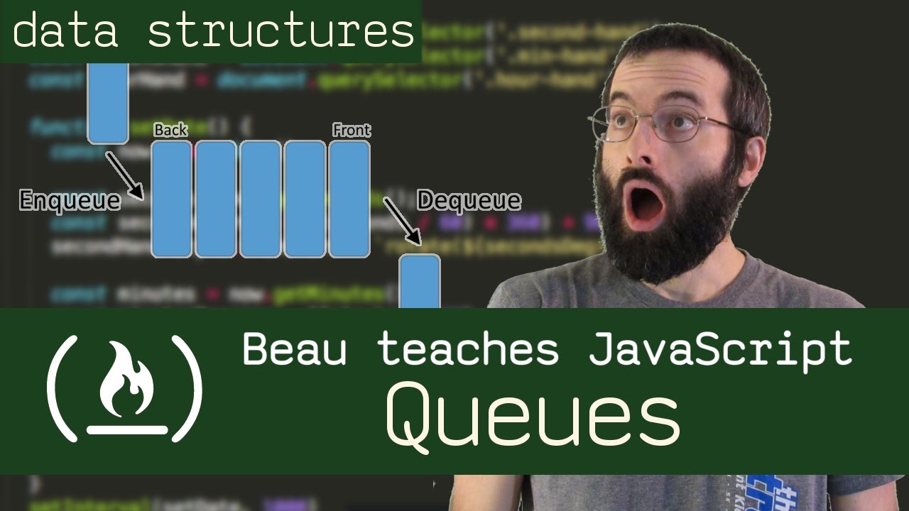 Queues & Priority Queues - Beau teaches JavaScript - YouTube