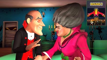 Scary teacher 3D - Chapter 7 ( ZNK Competition ) | Walkthrough round 1 ( Android / iOS )