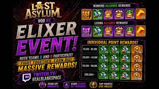 Last Asylum | Elixir Scramble Event VOD2 #LAPCPS1