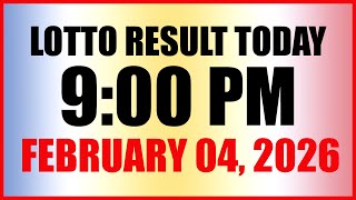 Lotto Result Today 9pm Draw February 4 2026 Swertres Ez2 PCSO screenshot 2