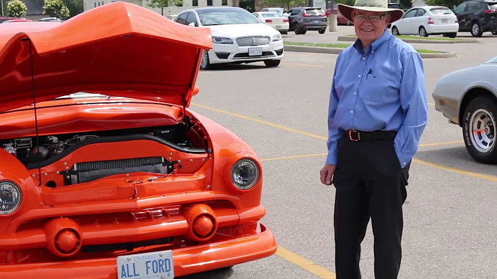Car 2: Barry Poole with his 1951 Ford