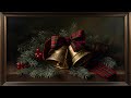 Ralph Lauren Inspired Christmas Bells TV Art Moody Gold Frame Holiday Screensaver 99for1TVart mp3
