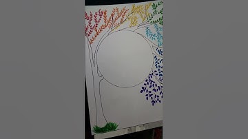 Satisfying & beautiful front page design,Easy border #shorts #border_design #projectfiledecoration