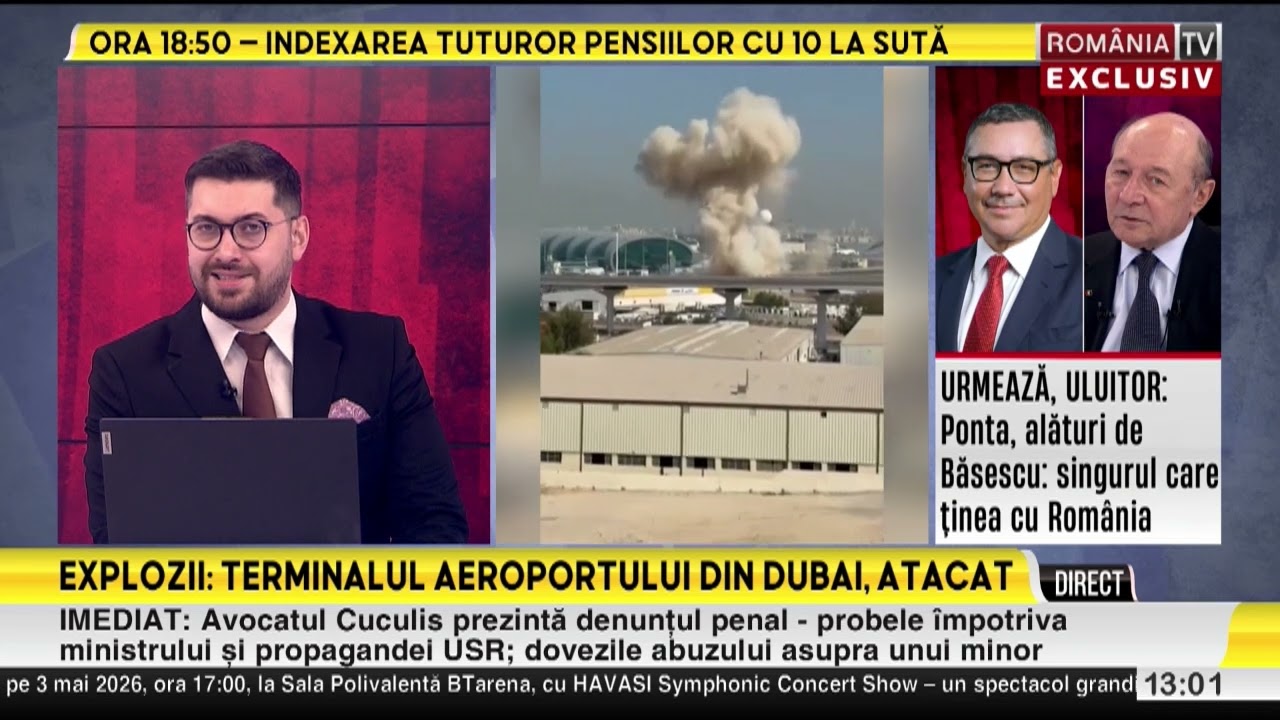 Explozie puternică în aeroportul din Dubai