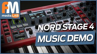 NORD STAGE 4 -new KEYBOARDS (MUSIC DEMO, no talking)