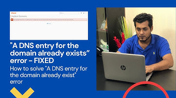 How to Fix "A DNS entry for the domain already exist" error in cPanel 2022