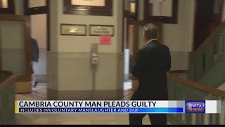 Cambria County man pleads guilty after deadly 2021 motorcycle crash