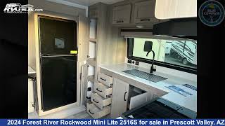 Eye-catching 2024 Forest River Rockwood Mini Lite Travel Trailer RV For Sale in Prescott Valley, AZ
