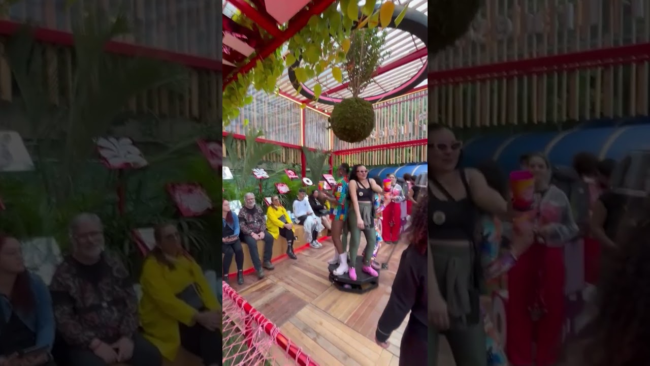 🌄🎥 O segundo final de semana do Rock The Mountain foi pura emoção no stand do Bradesco! 🎸✨