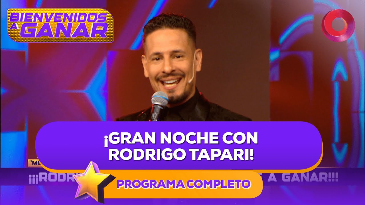 ¡Gran noche con Rodrigo Tapari! | #BienvenidosAGanar Completo - 27/11 - El Nueve