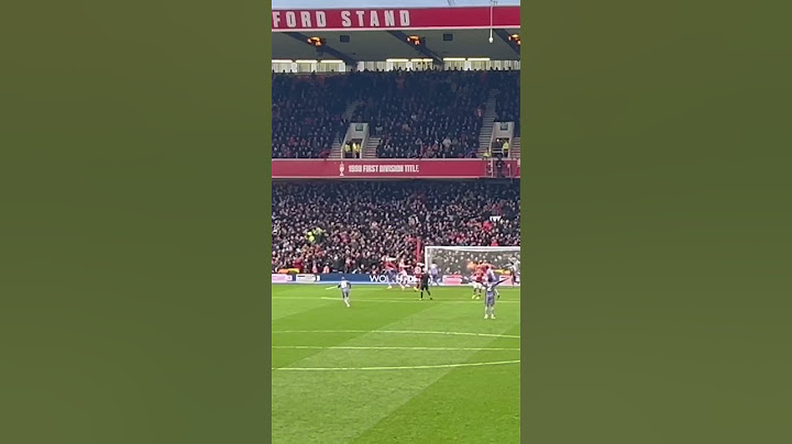 DARWIN NUNEZ GOAL 90+9’ Nottingham Forest 0-1 Liverpool