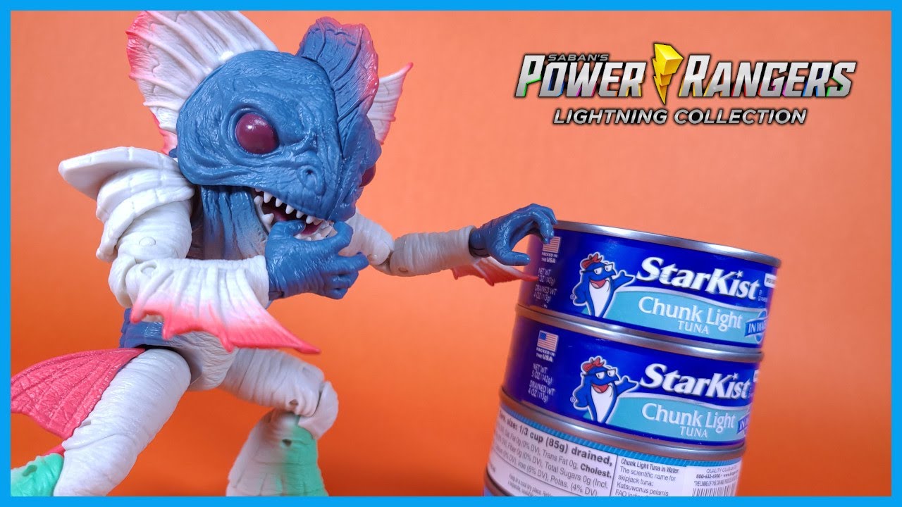 Power Rangers Lightning Collection MIGHTY MORPHIN PIRANTISHEAD MONSTER  Action Figure Review 