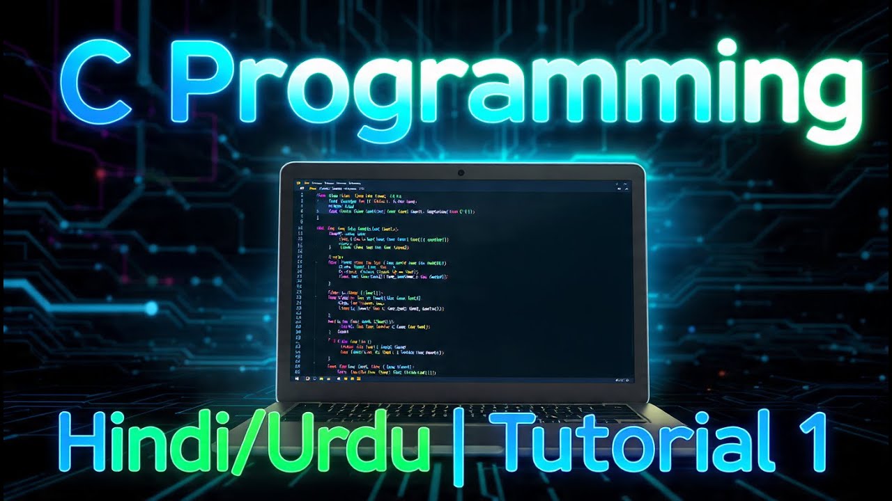 01- Introduction to C in Hindi/Urdu