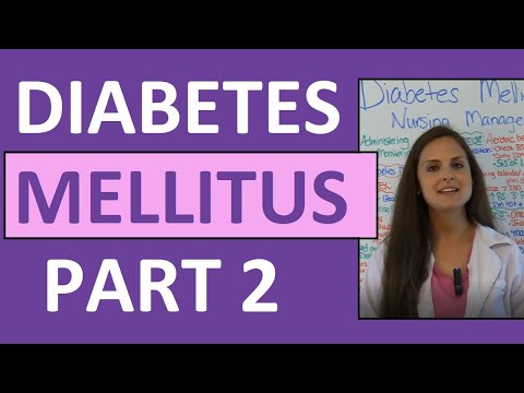 Diabetes Mellitus Pharmacology Medications | NCLEX Nursing Lecture On Management Made Easy