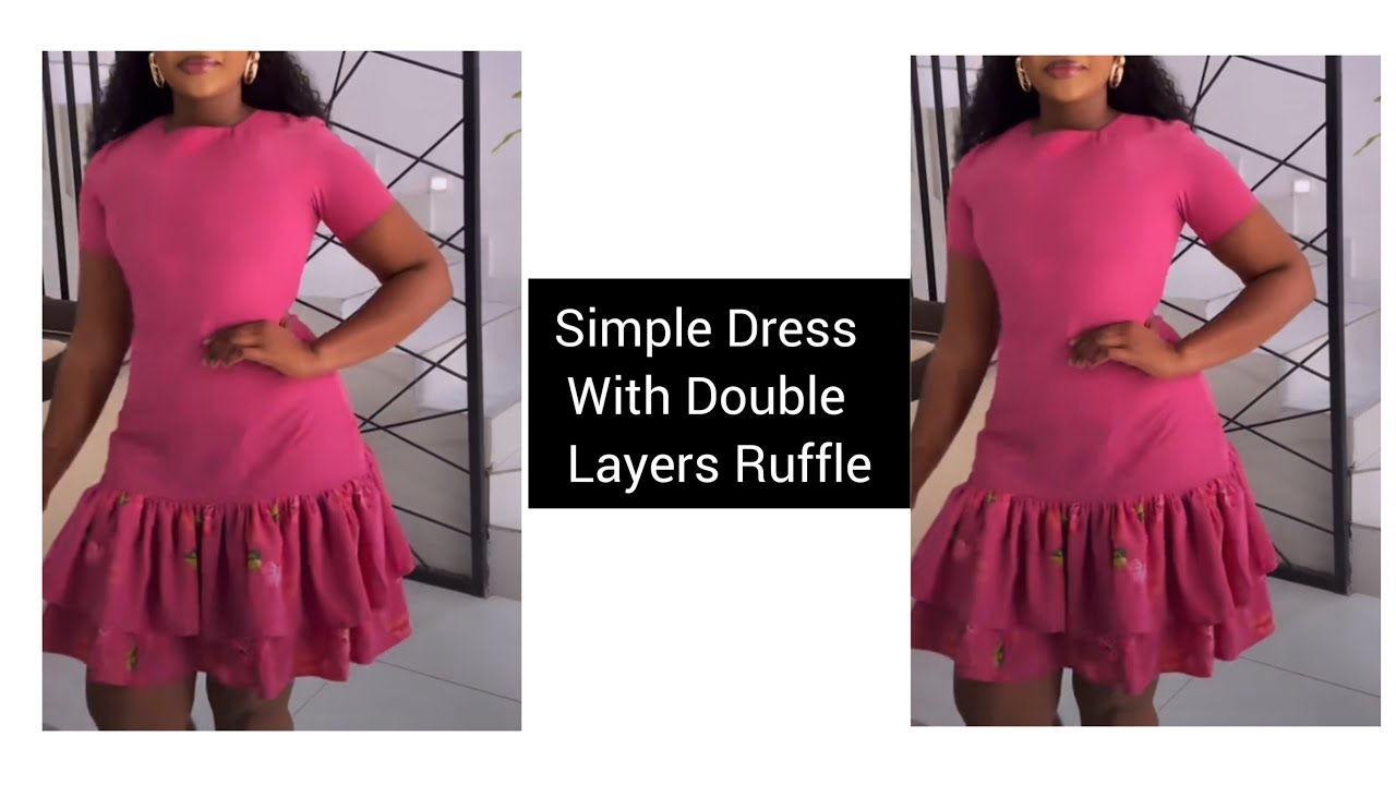 knee length dresses for ladies Layered Organza and Double-Faced Viscose Long Dress – John Paul Ataker main image 1