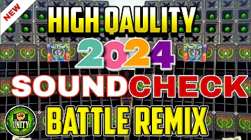 HIGH QUALITY 2024 SOUNDCHECK BATTLE REMIX-NONSTOP REMIX - DJ JOHNBEAT+DJ WAWE WREMIX